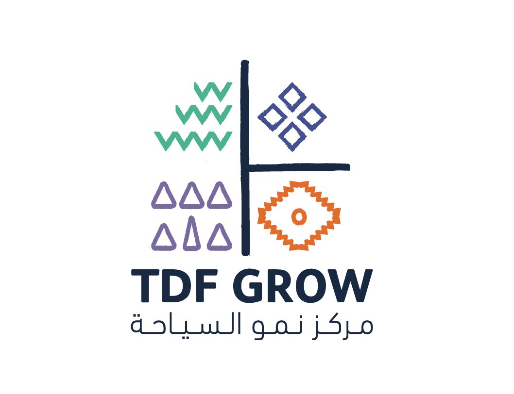 TDF Grow logo_شعار مركز نمو السياحة